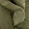Moon Shaped Chenille Curved Sectional Sofas with Deep Seat, Modern Sleeper Cloud Couch, No Assembly Sponge Compression Design - 4 of 4