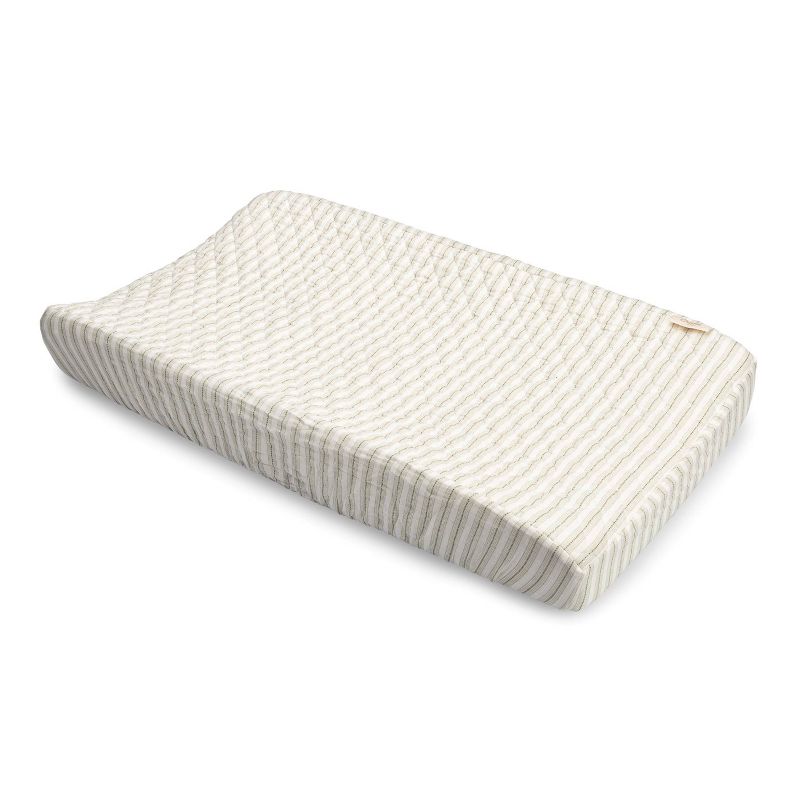 Crane Baby Organic Cotton Quilted Changing Pad Cover, 1 of 9