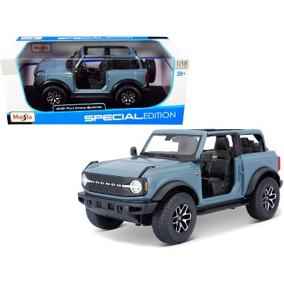 1:24 Scale 2021 Ford Bronco Badlands Model Car Diecast Vehicle Collection Gift