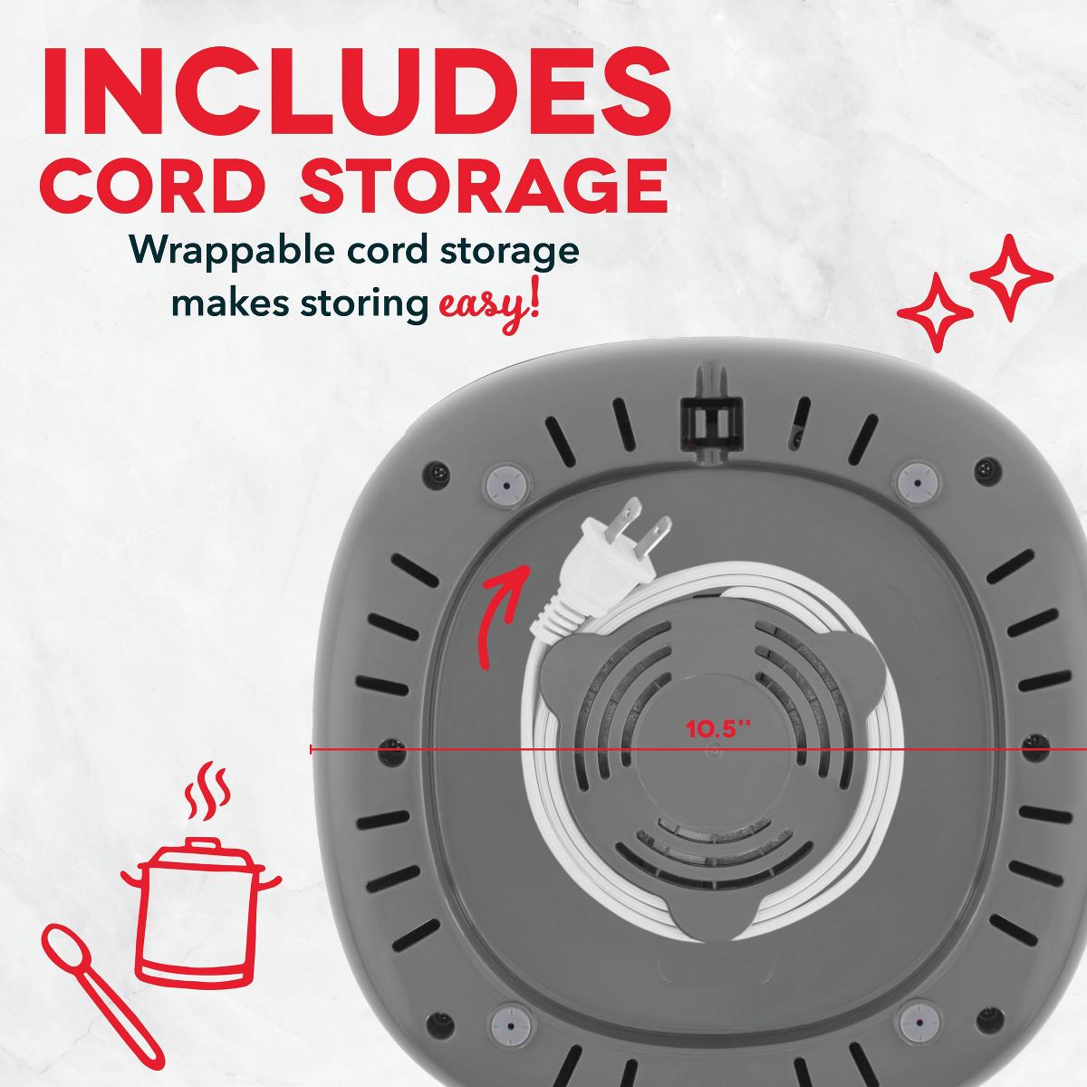 Dash Everyday Electric Cooktop - thumbnail 9