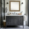 Amanti Art Luxe Non-Beveled Framed Bathroom Vanity Wall Mirror - 4 of 4