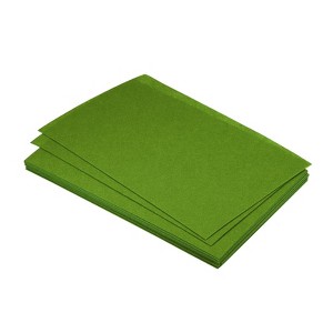 Unique Bargains Polyester Soft Home Handcrafts Project DIY Felt Fabric Sheets 10 Pcs - 1 of 4
