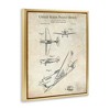 Stupell Industries Vintage Plane Flight Diagram, 25" x 31" - 3 of 4