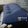 Chery Life Bed Pillow, Triangle Reading Cushion - 2 of 4