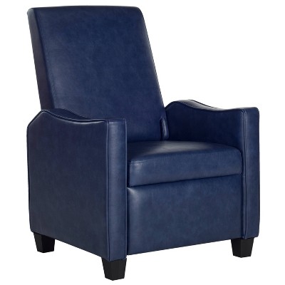 target leather recliner