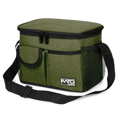 Tirrinia Adults Kids Lunch Bag Cooler With Front Pocket, Insulated Leakproof Reusable Lunch Bento Box for Lunch Office School Picnic Beach Camping