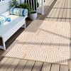 Lahome Outdoor Plastic Straw Rug-Waterproof Reversible Mat for Patio, Backyard, Camping, RV Awning - 2 of 4