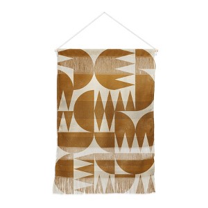 Alisa Galitsyna Woodblock Pattern Fiber Wall Hanging - Society6 - 1 of 3