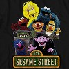 Mens Sesame Street Classic Shirt - Sesame Street Elmo Cookie Monster Big Bird Tee - Sesame Street T-Shirt (Black, Medium) - 2 of 4
