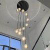 14-Lights Staircase Chandelier - 3 of 4