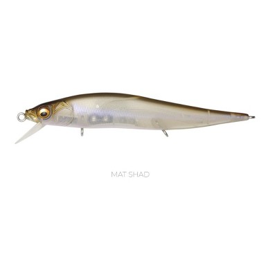 Megabass Vision Oneten +1 Jerkbaits 1/2oz 4-1/3", Mat Shad