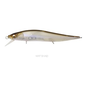 Megabass Vision Oneten +1 Jerkbaits 1/2oz 4-1/3", Mat Shad - 1 of 4