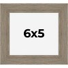 PosterPalooza | 6x5 Wide Barnwood Picture Frame, UV Acrylic, 6 Finishes - Grey, Brown, White, and Black - 2 of 4