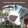 Aoodor 6Pcs Polycarbonate Greenhouse Panels, Waterproof, UV Protected Reinforced Twin-Wall Clear Sheets for Durability - 2 of 4