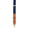 CTM Men's 1 Inch Wide Suspender with Faux Leather Buckle and Clip-Ends - 3 of 4