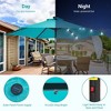 Sonkuki 7.5 ft Outdoor LED Solar Lighted Patio Market Umbrella w/ Push Button Tilt - 4 of 4