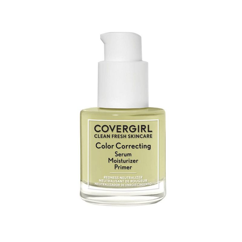 COVERGIRL Clean Fresh Color Correcting Serum + Moisturizer + Primer - 1 fl oz, 1 of 15