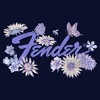 Women's Fender Floral Purple Logo T-Shirt - 2 of 3