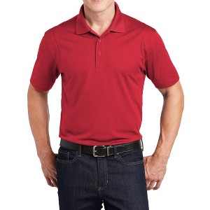 Mafoose Men's Short Sleeve Tall Micropique Sport-Wick Moisture-Wicking Polo T-shirt - 1 of 4