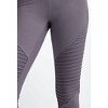 Women's FULL LENGTH MOTO LEGGINGS - mono b - 3 of 3
