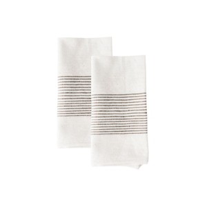 Slickblue Hand Spun Cotton Napkins, Textured Cloth Napkin Set, Modern Style, 20 x 20 Inch, Multiple Colors, Pack Options - 1 of 3