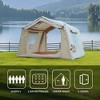 ORRD  Hot Tent with Stove Jack | 8m² Inflatable Camping Tent | 5 Min Setup for 4-6 Person, 4 Season Glamping - 4 of 4