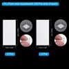 Unique Bargains 3D Dual-Adhesive Craft DIY Foam Dot Square Stickers White - 2 of 4