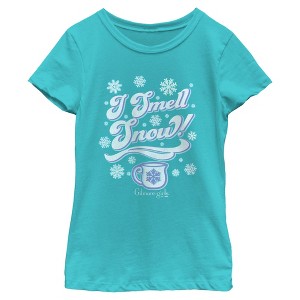 Girls Gilmore Girls I Smell Snow Quote T Shirt - 1 of 4