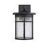 Chloe Lighting Finley Industrial 1 Light Textured Black Outdoor Wall Sconce 14" Tall - 3 of 3