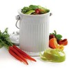 Norpro, White , 1 Gallon Ceramic Compost Keeper, One Size - 3 of 4