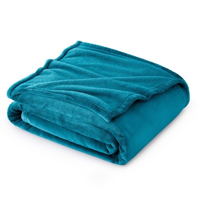 Bedsure | Flannel Blanket Solid 300GSM Soft Fuzzy Plush  Bed Blanket