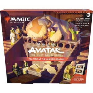 Magic the Gathering Magic: The Gathering Avatar: The Last Airbender Scene Box 2 - Tea Time at The Jasmine Dragon - 6 Foil Borderless Scene Cards, 6 - 1 of 1