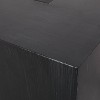 Wellington Outdoor 50000 BTU Rectangular Fire Pit with Tank Holder Brushed Black - Christopher Knight Home - 3 of 4