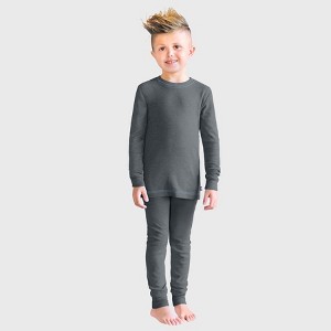 City Threads Boys USA-Made Soft & Cozy Thermal Long Johns 2-Piece Set - Warm Base Layer & Loungewear - 1 of 4
