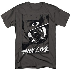 They Live Graphic Poster Adult T-Shirt - 1 of 4