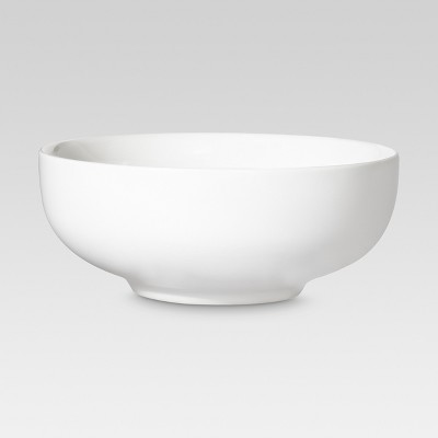 Deep Soup Bowls & Cereal Bowls - 30 Ounces Large Bowls Set of 4 for Kitchen - White Ceramic Bowls for Cereal, Soup, Oatmeal, Salad, Ramen, Noodle, Ric