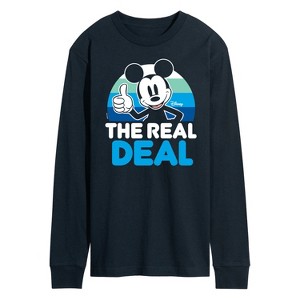 Men's - Disney - The Real Deal Long Sleeve Graphic T-Shirt - 1 of 4