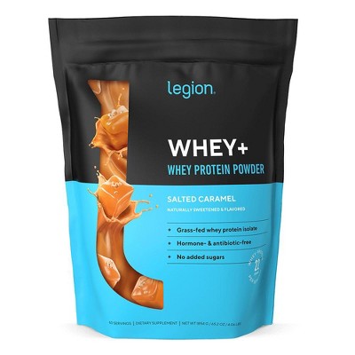 Whey+ Natural Whey Protein Powder - Salted Caramel - 60 Servings