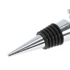 Unique Bargains Christmas Snowflake Bottle Stopper Zinc Alloy Aluminum Alloy TPR 4.25"x1.46"x0.79" 1 Pc - 3 of 3