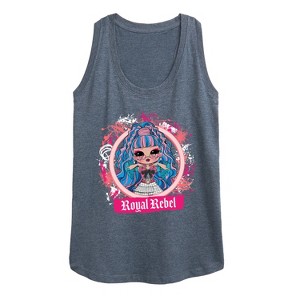 Women's - LOL Surprise! - Royal Rebel Graphic Racerback Tank - 1 of 4