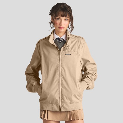 Oversized khaki jacket sales