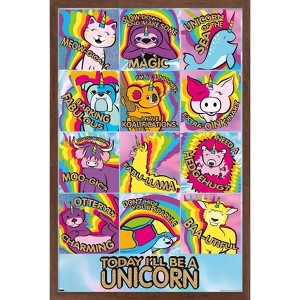 Trends International Ellie Ripberger - Unicreatures Framed Wall Poster Prints - 1 of 4