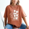 Simply Sage Market Women's Hello Pumpkin Square Short Sleeve Garment Dyed Tee - 2 of 4