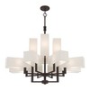 Livex Lighting Rubix 12 - Light Chandelier in  Bronze - image 4 of 4