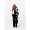 NBA Chicago Bulls Women's Zip-Up Satin Bomber Jacket - 4 of 4