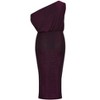 Women's Plus Size Paloma Midi Dress- spiced plum | CITY CHIC - 4 of 4