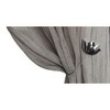 Evideco French Home Goods Magnetic Tulip Curtain Tieback – Elegant Resin Design with Strong Magnet - 2 of 4
