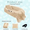 Paaaawaters Human Dog Bed, 71''x45''x12'' Size Fits You and Pets, Washable Faux Fur Dog Bed for People Doze Off, Napping Orthopedic Dog Bed - 2 of 4