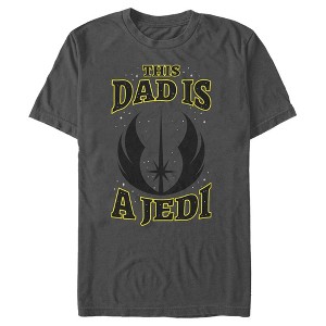 Men's Star Wars Father's Day This Dad is a Jedi T-Shirt - 1 of 4