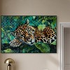 Art Remedy Jaguar Nap Tropical Jungle Animals Wall Art Framed - 2 of 4